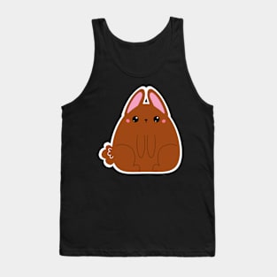 Cute Bunny, brown cute rabbit for Easter time spring Tank Top